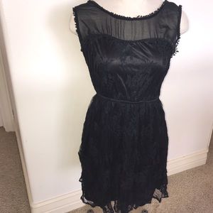 Little Black Lace Dress